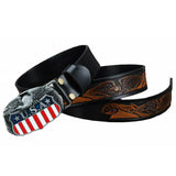 Ceinture Boucle Drapeau Américain