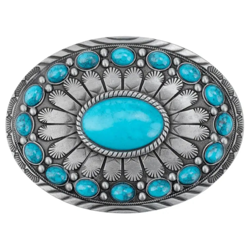 Ceinture avec pierre sales turquoise
