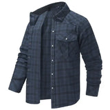 Chemise Cowboy a Carreaux Bleue