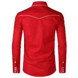 Chemise Country Rouge de Derrière