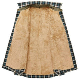 Chemise Western à Carreaux avec Doublure Polaire