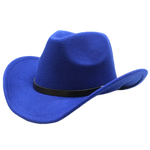 Chapeau Country Bleu
