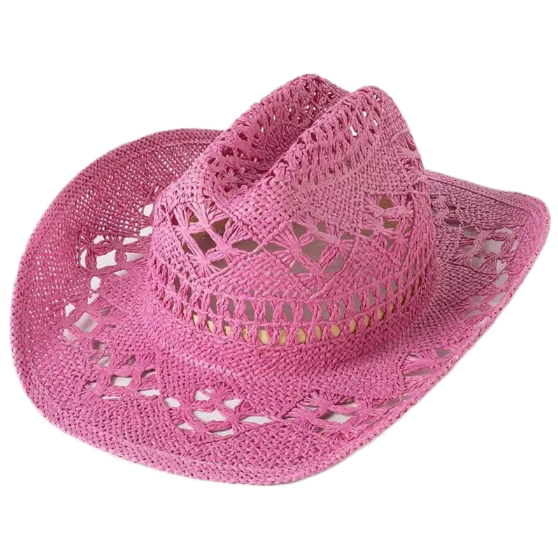 Chapeau Cowboy Western En Feutre - Style Rétro Unisexe, Large Bord, Confort Respirant Pour Homme Et Femme