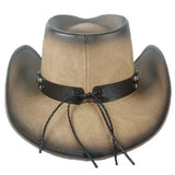 Chapeau Cowboy Vintage Tête de Mort