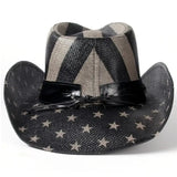 Chapeau de Cowboy Original en Paille pour Homme