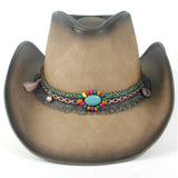 Chapeau de Cowboy Western Style Vintage