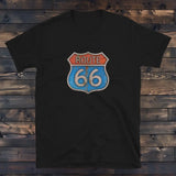 T-Shirt Route 66 Noir
