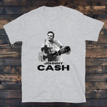 T- Shirt Johnny Cash Finger Gris
