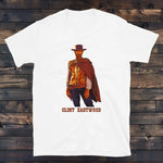 T-Shirt Clint Eastwood Blanc