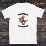 T-Shirt Nashville Tennessee Blanc