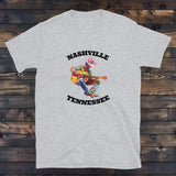 T-Shirt Nashville Tennessee Gris
