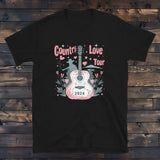 T-Shirt Country Song Noir