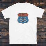 Tee Shirt Route 66 Femme Blanc