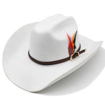 Chapeau Texan Blanc