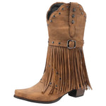 Bottes Country à Franges pour Femme