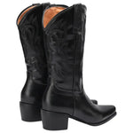 Bottes Cowboy Noires Look Cowgirl
