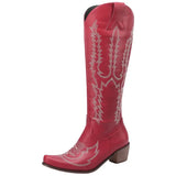 Bottes Cowboy Rouges