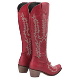 Bottes Cowboy Rouges Style Western
