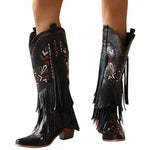 Bottes Country à Franges Style Cowgirl