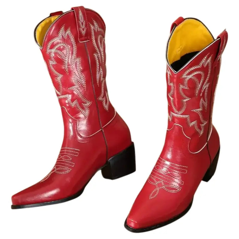 Laredo Bottes de cowboy en bouleau à bout moyen pour homme, cerise noire, pointure 11 D(M) US, Cerise noire., 11 Laredo Bottes de cowboy en bouleau à bout moyen pour homme, cerise noire, pointure 11 D(M) US, Cerise noire., 11