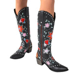 Bottes Country Line Dance Noires