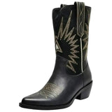 Bottes Cowboy en Cuir pour Femme