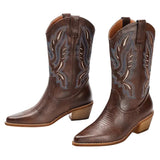 Bottes Cowboy Marron Western