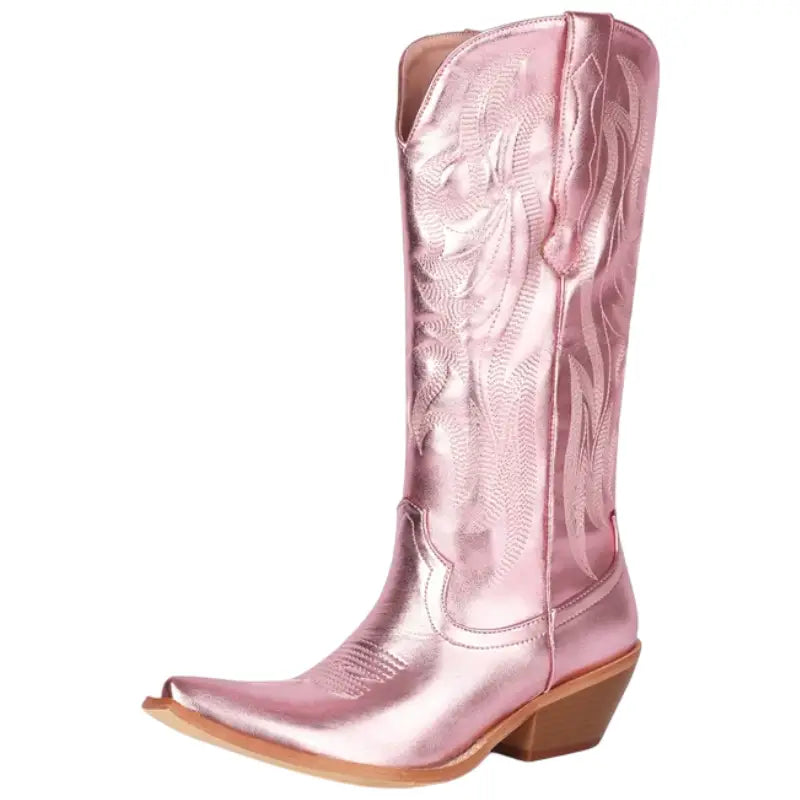 Bottines ROSA LIPTY En Daim Rose Pâle - Taille 35 - Occasion
