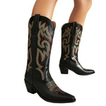 Bottes Style Cowboy Country pour Femme