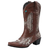 Bottes Style Santiag pour Femme