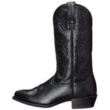 Bottes Style Western Noires pour Homme