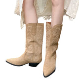 Bottes Western Originales en Cuir pour Femme