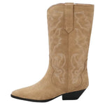 Bottes Western en Cuir pour Femme Style Western