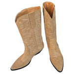 Bottes Western en Cuir pour Femme Look Cowgirl