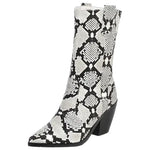 Bottines Cowboy Serpent