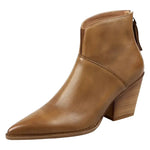 Bottines Cowboy en Cuir pour Femme