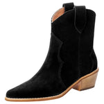 Bottines Western en Daim
