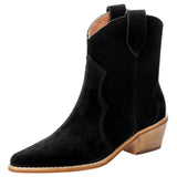 Bottines Western en Daim