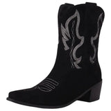 Bottines Western Noires pour Femme