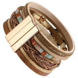 Bracelet Sioux avec Fermoir Doré