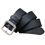 Ceinture Western Large en Cuir Pleine Fleur