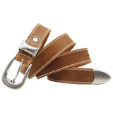 Ceinture Style Western Marron Femme