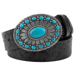 Ceinture Western Turquoise pour Femme