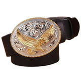 Ceinture Western Noir Homme 