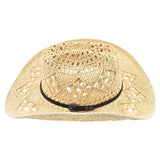 Chapeau Country Homme Beige en Paille