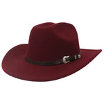 Chapeau de Cowboy Bordeaux