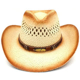 Chapeau Cowboy Ventilé en Paille