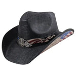 Chapeau de Cowboy USA en Paille