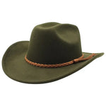Chapeau de Cowboy Vert
