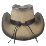 Chapeau de Cowboy Western en Cuir Look Country